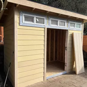 Finished Shed Construction