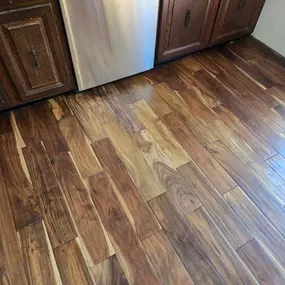 Oak Wood Floor Installation