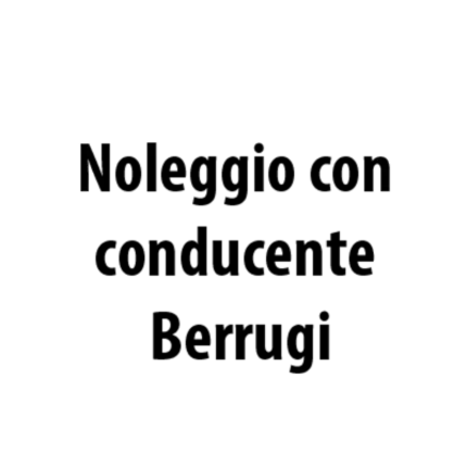 Logo fra Noleggio con conducente Berrugi