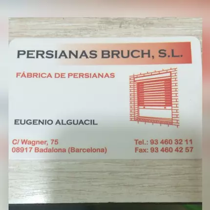 Logo von Persianas Bruch S.L.