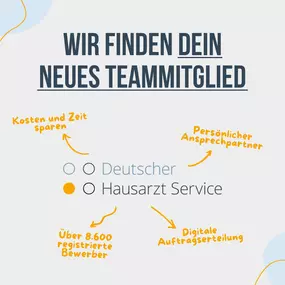 Arzt- und Praxispersonalsuche mit dem Deutschen Hausarzt Service.