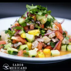 Sabor Mexicano Bar & Grill- Ceviche de pescado