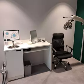 Espace de réfraction, essai lentilles