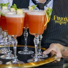 Signature Cocktails at Pinky's By Vanderpump at Flamingo Las Vegas
