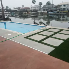 ICF Pool vanishing edge Corpus Christi