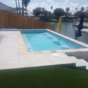 Cocktail pool using ICF Corpus Christi