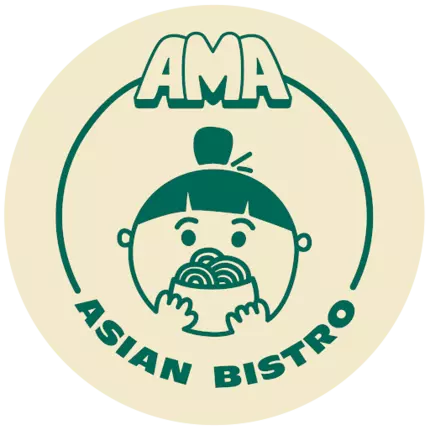 Logo fra AMA Asian Bistro