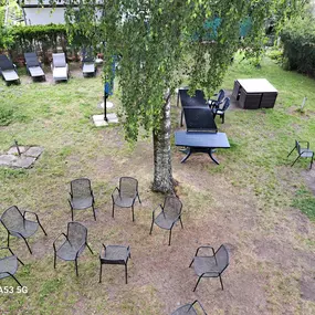 Unser zweites Wohnzimmer im Sommer.