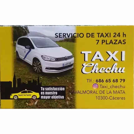 Logotipo de Taxi Chechu 7 plazas