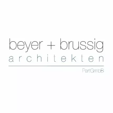 Logotipo de beyer + brussig architekten PartG mbB