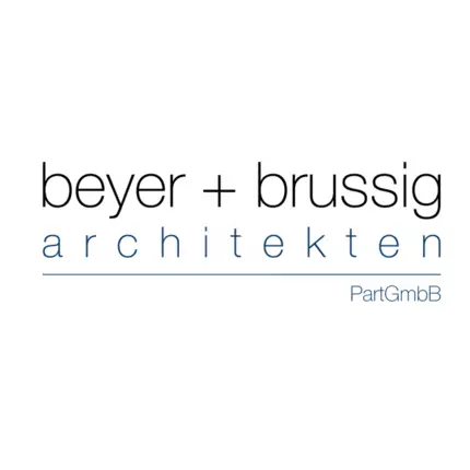 Logotyp från beyer + brussig architekten PartG mbB