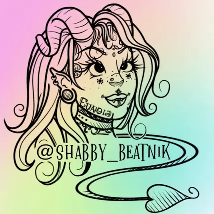 Logo od Shabby Beatnik Tattoo Studio