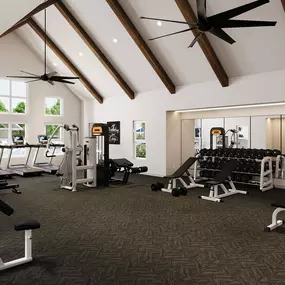 luxury apartments with fitness centers near UNC Charlotte