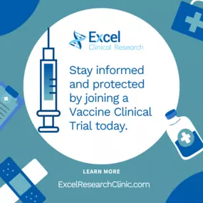 ???? Stay Safe and Informed! ????


Take part in a Vaccine Clinical Trial today and contribute to important medical research that helps protect our communities.


???? Why Participate?

Be at the forefront of vaccine development
Help improve health outcomes for everyone
Play a key role in advancing public health

???? Ready to make a difference? Learn more and sign up today: ExcelResearchClinic.com


#VaccineTrial #ClinicalResearch #PublicHealth #MedicalResearch #StaySafe #ExcelClinicalResearch 