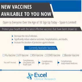 We currently offer vaccines for Flu, RSV, UTI, COVID, and COVID Booster. You will receive reimbursement for time and travel and exclusive access to the latest vaccines. Space is Limited.
#COVID19 #Flu #UTI #RSV #COVIDBooster #LasVegas