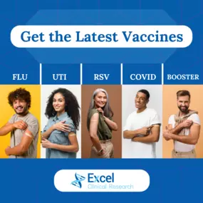 Give yourself the best chance at fighting against the Flu, UTIs, and RSV with the latest vaccines. 
#Vaccine #FluVaccine #RSVVaccine #COVID #CovidVaccine #Booster