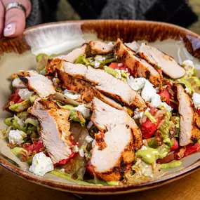 Watermelon & Spiced Rice Salad with Grilled Cajun Chicken