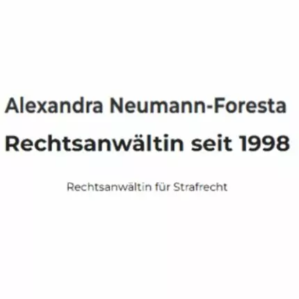 Logo from Alexandra Neumann-Foresta Rechtsanwältin