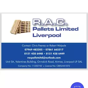 Bild von RAC Pallets Liverpool Ltd