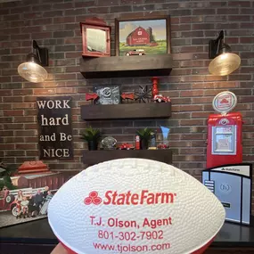 Call us at TJ Olson State Farm Insurance office for a free insurance quote!