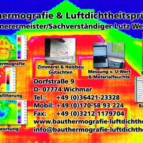 Bild von Bauthermografie & Luftdichtheitsprüfung / Blower-Door