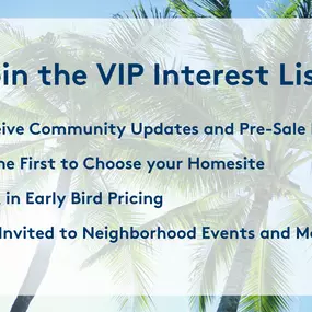 Visit our website and become a VIP today!