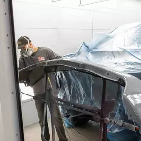 While not a full-service auto body shop or collision repair center, we can handle most cosmetic repairs. As an auto body fast-track location, we specialize in small damage repairs, including dents, bumper scuffs, scratches, paint correction.