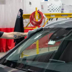 We are a one-stop shop where you can get everything done under one roof. So whether you have a new or used car come here and have it detailed, get the windows tinted, add ceramic coating, or rustproof your vehicle all in one shop.