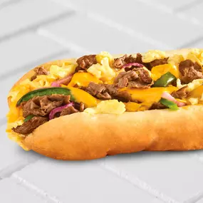 Manhattan Bagel Breakfast Cheesesteak