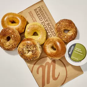 Manhattan Bagel Half Dozen New York Bagels