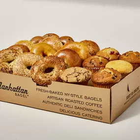 Manhattan Bagel Broadway Breakfast Box