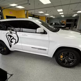 Grand Cherokee Jeep after a ceramic coating!