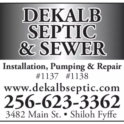 Logo von DeKalb Septic & Sewer