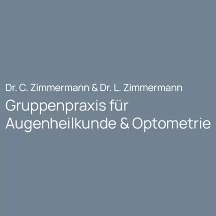 Logo van Dr. C. Zimmermann und Dr. L. Zimmermann Gruppenpraxis für Augenheilkunde und Optometrie