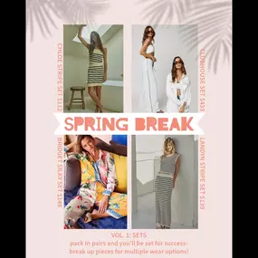 Spring Break Edit, Vol. 1 : SETS