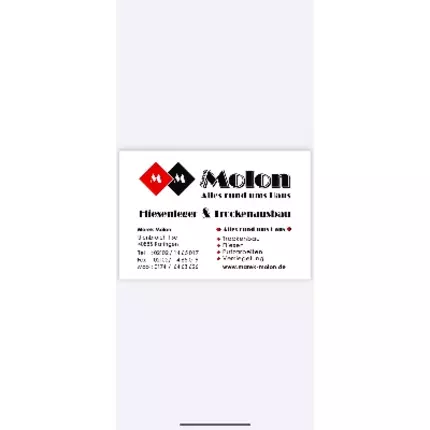 Logo da Marek Molon Fliesenleger & Trockenausbau