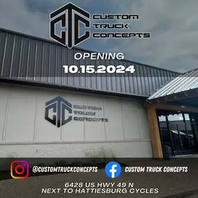 Custom Truck Concepts is Hattiesburg’s premiere off-road truck dealer and parts/accessories store.