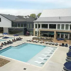 Luxury Pool with Poolside Lounge Seating