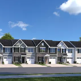 Newest and ONLY townhome community with first-floor primary bedroom.