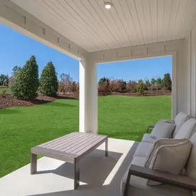 Outdoor living? Check! Rear Covered porch included.