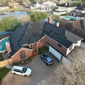 Drone Shot New Roof