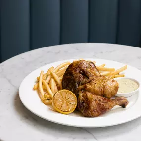 Dominique Ansel Marche' Parisian Market Fare at Paris Las Vegas Hotel & Casino - Rotisserie Chicken & Potatoes