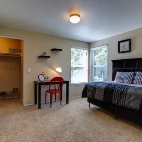Bedroom at Dawson Creek