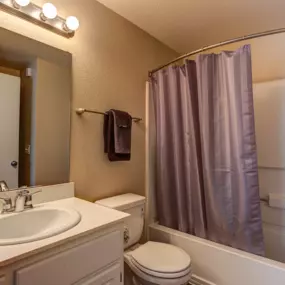 Bathroom at Dawson Creek