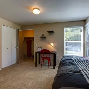 Bedroom at Dawson Creek