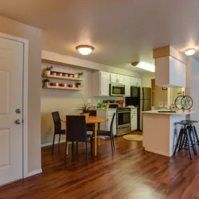 Living room at Dawson Creek