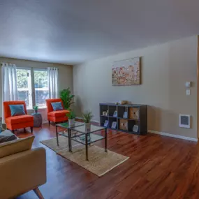 Living room at Dawson Creek