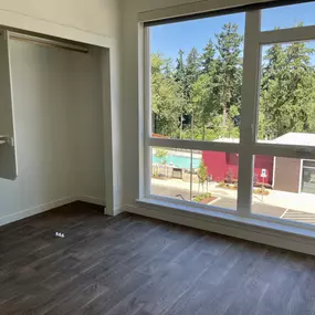 Living Area With Balcony