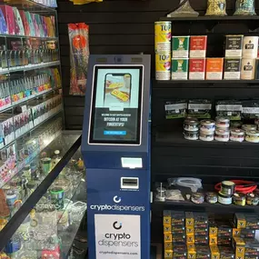 Bild von Bitcoin ATM by Crypto Dispensers - Capone's Smoke Shop