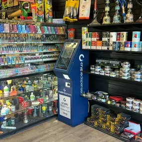 Bild von Bitcoin ATM by Crypto Dispensers - Capone's Smoke Shop